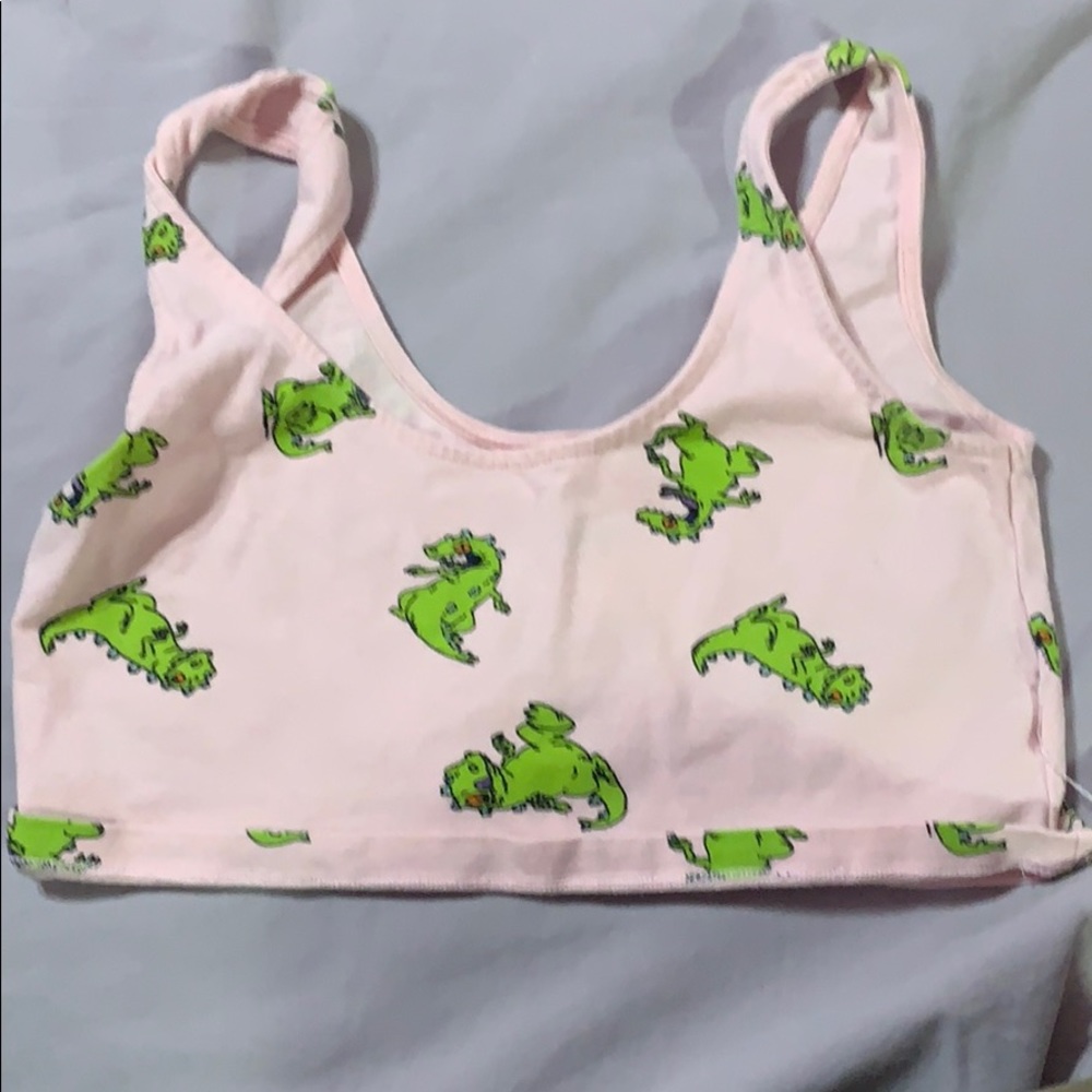 Reptar crop top.